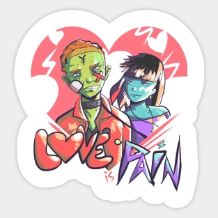 Love is Pain Sticker